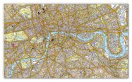 Huge A-Z Canvas London Street Map (Canvas)