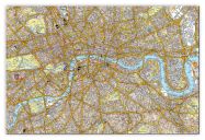 Large A-Z Canvas London Street Map (Canvas)