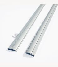 Large Brushed Aluminium Effect Hanging Bars Kit (Hanging Bars)