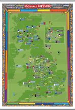 Large Football Fan's Stadium Map (Hanging bars)