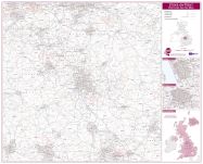 Stoke on Trent Postcode Sector Map