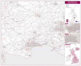 Bournemouth Postcode Sector Map
