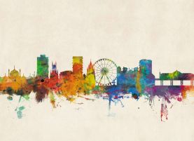 Brighton City Skyline