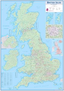 British Isles Sales and Marketing Map