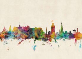 Edinburgh City Skyline