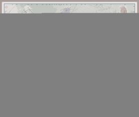 Large Executive Canada Wall Map (Pinboard & framed - Silver)