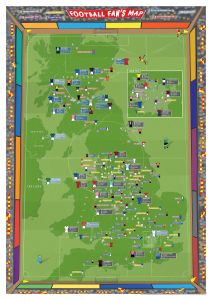 Football Fan's Stadium Map