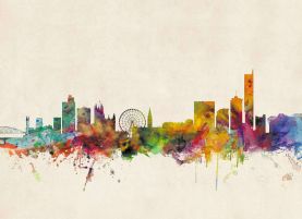 Manchester City Skyline