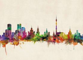 Moscow City Skyline