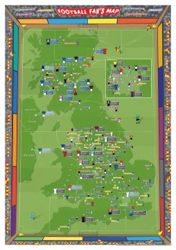 Football Fan's Stadium Map