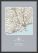 Personalised Postcode Map Print - Charcoal (Wood Frame - Black)