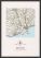 Personalised Postcode Map Print - Cream (Wood Frame - Black)