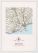 Personalised Postcode Map Print - Cream (Wood Frame - White)