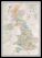 Medium UK Classic Wall Map (Pinboard & framed - Black)