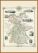 Large Vintage John Tallis Map of Germany 1851 (Wood Frame - Teak)
