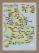 Scratch Off 92 Football Grounds Print (Pinboard & wood frame - Oak Style)