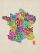 Text Art Map of France