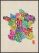 Large Text Art Map of France (Wood Frame - Black)