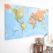 Huge World Wall Map Political (Canvas)