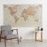 Huge Antique World Map (Laminated)