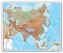 Large Asia Wall Map Physical (Canvas)