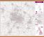 Birmingham Postcode Sector Map (Wooden hanging bars)