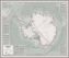 Large Executive Antarctica Wall Map Political (Pinboard & framed - Silver)