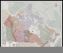 Large Executive Canada Wall Map (Pinboard & framed - Black)