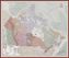 Large Executive Canada Wall Map (Pinboard & framed - Dark Oak)