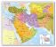 Medium Middle East Wall Map Political (Canvas)