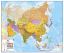 Asia Wall Map Political