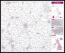 Cambridge Postcode Sector Map (Pinboard & framed - Black)