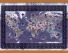 Medium Mythical Monster World Map (Wooden hanging bars)