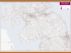 Central Scotland and Northumbria Postcode District Map (Wooden hanging bars)