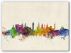Huge Glasgow City Skyline (Canvas)