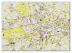 Small A-Z Visitors' Map London (Canvas)