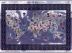 Large Mythical Monster World Map (Hanging bars)