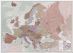 Large Executive Europe Wall Map Political (Pinboard)