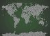 Football Balls Map of the World