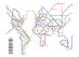 Metro Subway Map of the World