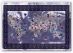 Medium Mythical Monster World Map (Canvas)
