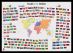 Primary Flags of the World poster (Pinboard & framed - Black)
