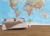 Physical World Map Wallpaper
