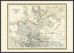 Large Vintage Map of Northern Germany (Wood Frame - Black)