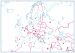 Deskmap - Europe Outline A3, pack of ten (Deskmap)