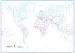 Deskmap - World Outline A3, pack of ten (Deskmap)