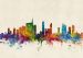 Milan Watercolour Skyline