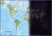 Motion World Map Poster (Lenticular)