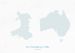 Small Personalised Country Name Text Map Print - Petrol Blue (Matt Art Paper)