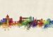 Rome Watercolour Skyline